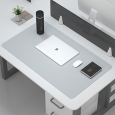 게이밍 롱 마우스패드 책상 방수 양면 데스크 키보드 매트 작업 사무 논슬립 블랙, 핑크블루 중(70x35)