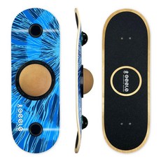 전문가용 밸런스 보드 균형 코어 훈련 스케이트보드 서핑 홈트레이닝, 1개, 리버