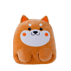 【創藝】USB加熱暖足墊 USB暖腳墊 暖暖包 保暖墊 暖足寶 快速出貨, 柴犬--(附USB加熱片)