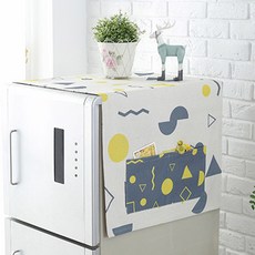 드럼 김치냉장고 세탁기 커버, [W472FDD], 양문형 커버 사슴　[#615], 양문형 커버 사슴, 1개