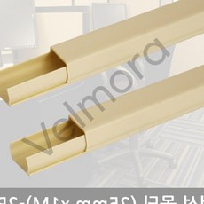미즈누아 인도어몰딩 25mm 2개 전선쫄대 전선커버 전선몰딩 전기공사자재
