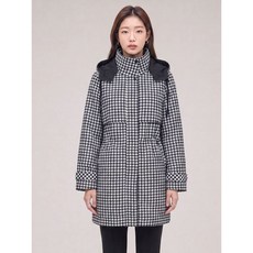 크로커다일레이디 모노톤트렌치형코트 블랙 CLCSCT104