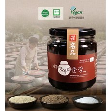 [춘장Best] 마야항아리춘장 자연발효 숙성 비건 다이어트 짜장 3년숙성, 1개, 650g