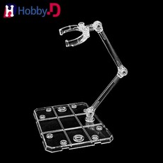 HobbyD 액션베이스 HG RG SD 건담 피규어 스탠드 거치대 클리어, 1개