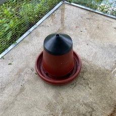 닭모이통 반포용 닭 병아리 기러기 거위 오리 조류 닭사료통, 1개