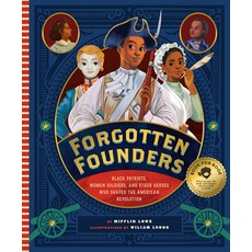 (영문도서) Forgotten Founders Hardcover, Bushel & Peck Books