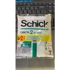 Schick EXACТА 2 SENSITIVE 刮鬍刀 (5+2入), 1個, 7個裝