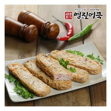 [영진어묵] 부산 어묵 수제 매운오징어 어묵바 340g 5개입, 5개