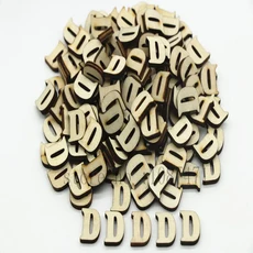 208pcs 8set 26 영어 알파벳 문자 나무 번호 가구 장식 예술 편지 디지털 디스플레이, 20 Letter D, 01 10mm--15mm 208pcs