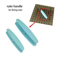 프리 모션 퀼팅 템플릿 프레임 국내 재봉틀, 03 ruler-handle-2pcs