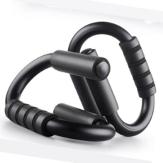 푸쉬업바 키밍 기구 가정용 트레이닝 실내 운동, 블랙