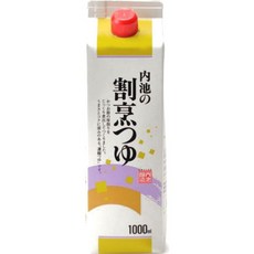 일본 우치이케 양조 가다랭이 쯔유 1L 516562