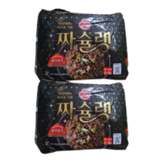 오뚜기 짜슐랭 5봉지 X 2개 짜장면 짜파게티 짜장라면