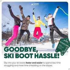 스키 부츠 혼 (2팩) 가장 높은 혼 및 스노보드 부츠용 신발 뿔 모든 부츠에 적합 발 발목 통증 감소 라이너 삽입 지원 연령대의 스키어에게 적합, 스키 부츠 혼 (2팩) 가장 높은 혼, 및 스노보드 부