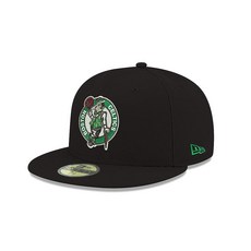 NBA 남성용 공식 59FIFTY 핏 캡 181220, 보스턴 셀틱스, 블랙
