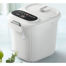 110V國內可用全自动足浴盆加热恒温足浴桶电动脚底按摩泡脚桶洗脚盆, 1個, （不带遥控）现货 【國內可用110V】:1個