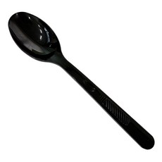 일회용 숟가락 176mm 개별포장 블랙, 500개, 1박스