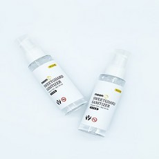 스윗가드 세니타이저 겔 100ml 바나나향 손소독제 휴대용 손소독 학교 유치원 사무실 책상, 1개