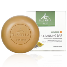 플러스셀라 시카 골드 클렌징바 모공 청소 천연비누, 100g, 1개입