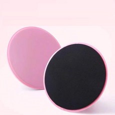 健身滑行盤 健身盤 核心運動滑行盤 滑步墊 家用運動滑行盤 瑜珈腹健身滑行盤, 粉色, 1個