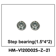 Walkera RC 헬리콥터 예비 부품 프로펠러 모터 서보 ESC 기어 축 베어링 랜딩 리시버 헤드 커버 V120D02S, 07 V120D02S-Z-21