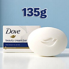 도브 뷰티 크림 바 비누, 135g, 1개입