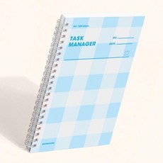 모트모트 스터디플래너 태스크 매니저 100DAYS 럭키스퀘어 필기노트 125x198mm - 개 (1개입)
