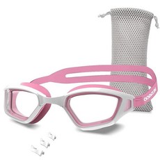 OOPFUN 성인용 수영 고글 누출 방지 김 서림 방지 UV 수영 고글 남성 여성용 선명한 시야