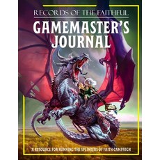 (영문도서) Gamemaster's Journal 5e: Records of the Faithful Paperback, Frog God Games, English, 9781665605526