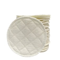 모유수유 12 Pcs 울트라 생태학적 면 패드 재사용 가능한 빨 수있는 두꺼운 3 레이어 간호 패드 윤곽 컵