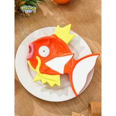 포켓몬스터 잉어킹 접시 공식 라이센스 귀여운 특이한 그릇 식기, 1개