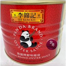 李錦記 熊貓牌 鮮味蠔油 營業用, 1個