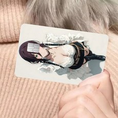 체인소맨굿즈 체인소맨스티커 캐릭터 레제 카드 스티커, 1 Set, z4