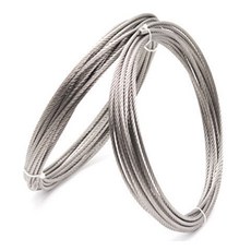 3mm X 1M(수량이어서 재단가능) 스텐와이어로프 고정와이어줄 스텐줄 외야줄 단단한쇠줄, 1개