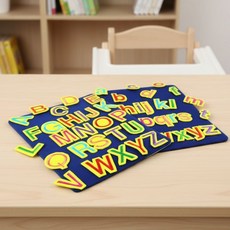 생활구역 어린이영어공부 대문자 소문자 알파벳놀이 어린이집 알파벳교구, 1개, ONE 색상