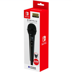 HORI Nintendo Switch 有線麥克風, 1個, HORI 有線麥克風-黑色