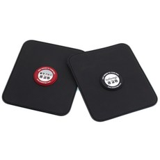 볼윙즈 네오프랜 사각 가죽 볼타월 / 클럽/이니셜 각인 가능/ 볼링 볼타월 / 그립력+기름제거 탁월, 인쇄각인 안함, 레드, 1개