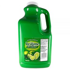 Real Lime 주스 3.8L1갤런 라임 Realime, Real Lime 주스 3.8L1갤런 라임 Realim, 1