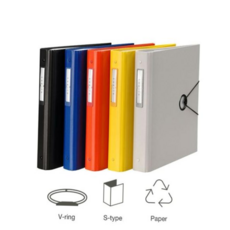 인덱스화일 V링 로그인화일 A4 내지 60매 59000EA 1EA, 빨강(407124)