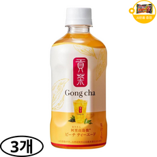 공차 우롱 망고 티 에이드 사은품 추가증정, 3개, 400ml