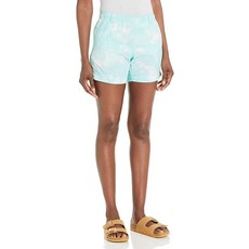 Columbia 남성용 W 슈퍼 백캐스트 워터 반바지 대학 해군 물고기 깃발 프린트 164089