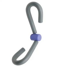 PVC 다리 허벅지 운동가 체육관 스포츠 허벅지 마스터 다리 근육 팔 가슴 허리 운동가 운동 기계 체육관 홈 피트니스 장비, OPP 그레이, 1개