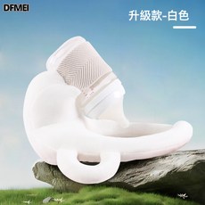 DFMEI 嬰幼兒餵奶枕 寶寶自助喝奶哺乳枕便攜式防吐奶枕頭餵奶支架, 鬆緊款餵奶枕米色