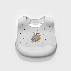 Penfy 嬰兒防水矽膠圍兜 矽膠材質