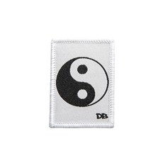 DIME BAGS 교체 가능한 패치 | 백팩 모자 재킷 및 다임 백 커스터마이징을 위한 후크 앤 루프 롤러 스케이트 173397, 음양