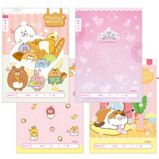 제이원잡화점 초등 저학년 받아쓰기 노트 넓은칸 여 초등맞춤법, 랜덤1개