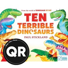 노부영 Ten Terrible Dinosaurs (25th Anniversary) (with QR), Macmillan Children's Books
