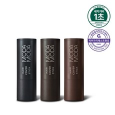 헤어 커버스틱 3종 택2, 자연갈색/흑색, 1개