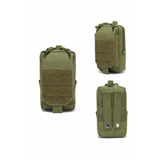 유토어 전술파우치 휴대폰 벨트 허리파우치, Olivegreen