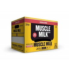 MUSCLE MILK 非乳製品蛋白質奶昔香蕉奶油, 414毫升